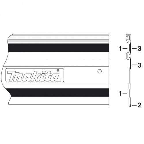 MAKITA klizna traka za šipku 1400 mm 413101-9