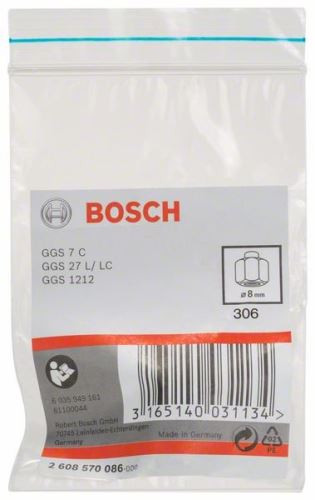 BOSCH stezna čahura sa steznom maticom 8 mm 2608570086