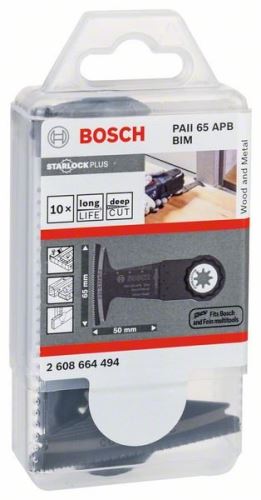 BOSCH List pile za uranjanje PAII65 APB 50 x 65 mm (10 kom.) 2608664494