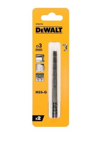 DEWALT Svrdlo za metal HSS-G 3 x 66 mm DT60750