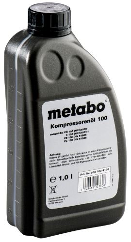 METABO Kompresorsko ulje za klipne kompresore, 1l 0901004170