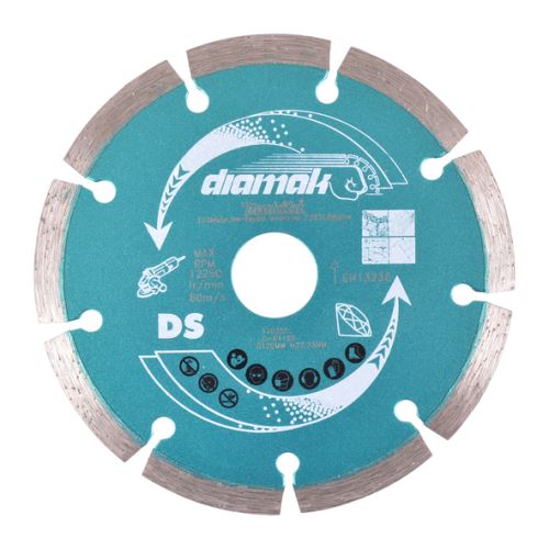 MAKITA dijamantna rezna ploča DiaMak 125x22,23 mm, 10 kom D-61139-10