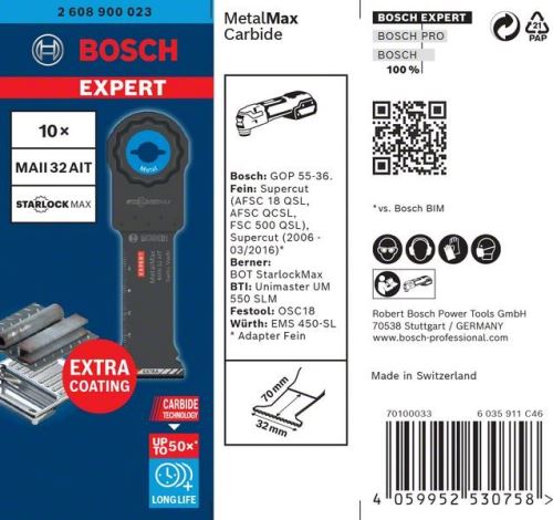 BOSCH EXPERT STARLOCKMAX MAII32AIT, 10 kom 2608900023