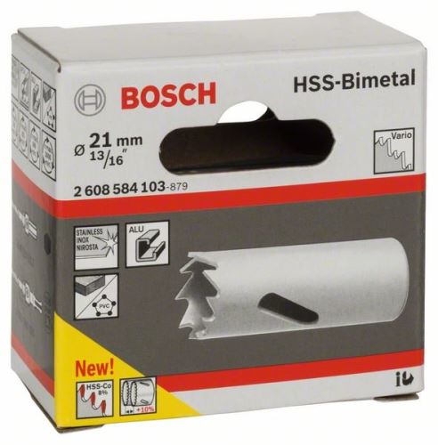 BOSCH HSS-bimetalni bušilica za standardni adapter 21 mm, 13/16" 2608584103