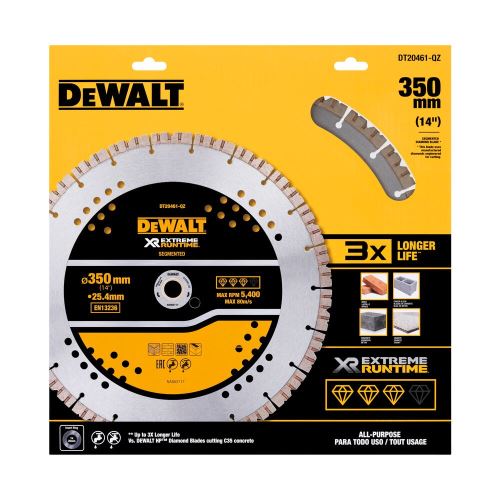 DeWALT segmentirani dijamantni list pile, 350 mm DT20461 DT20461