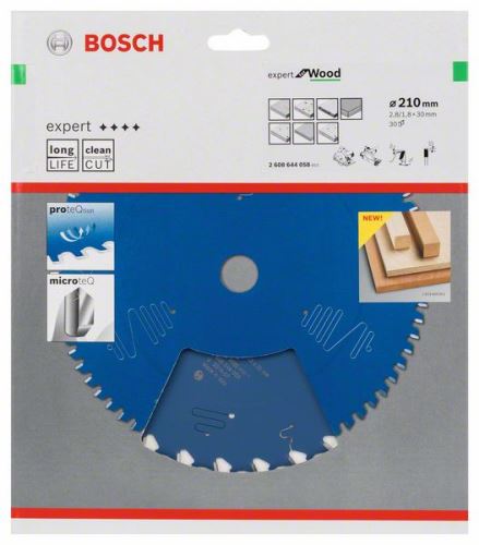 BOSCH List pile Expert for Wood 210 x 30 x 2,8 mm, 30 2608644058