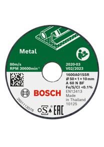 BOSCH Rezna ploča za metal 50x1x10mm, 3 kom 1600A01S5Y