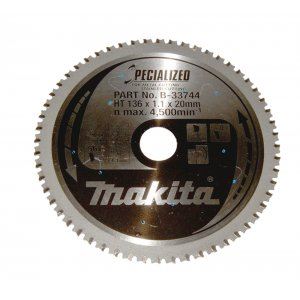 MAKITA list pile čelik SPECIALIZED 136x1.1x20 mm 56 zuba B-33744