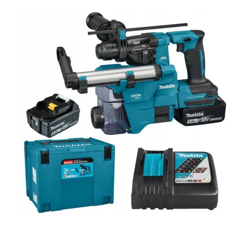 Makita akumulatorska udarna bušilica Li-ion LXT 18V/5.0Ah DHR183RTWJ