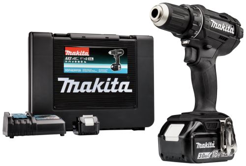 Makita Aku bušilica odvijač crna Li-ion 18V/3,0 Ah DDF482RFEB