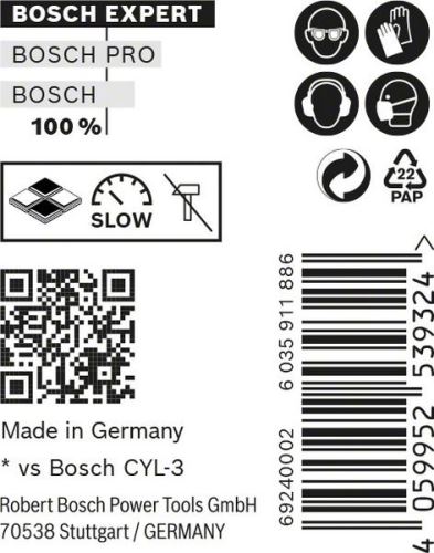 BOSCH EXPERT CYL-9 MultiConstruction 5.5x50.10kom 2608900639