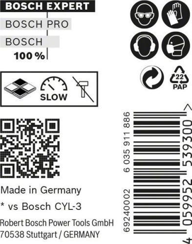 BOSCH EXPERT CYL-9 MultiConstruction 4x40, 10 kom 2608900637