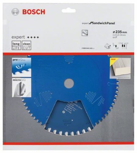 BOSCH List pile Expert for Sandwich Panel 235 x 30 x 2,2 mm, 50 2608644143