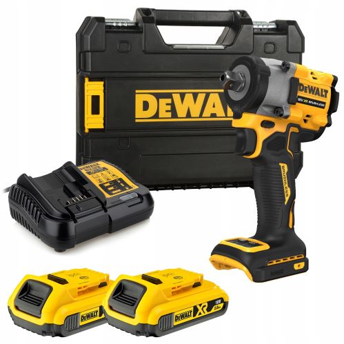 DEWALT akumulatorska udarna odvijač (2x2Ah) 18V (1/2"), 2x baterija DCF922D2T