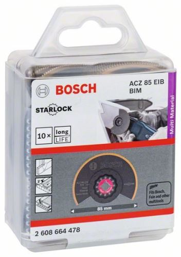 BOSCH RB Segmentirani list pile - 10 kom ACZ 85 EIB 85 mm 2608664478