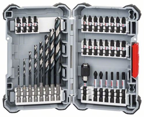 BOSCH Impact Control HSS set svrdla i set bitova za odvijače, 35 komada 2608577148