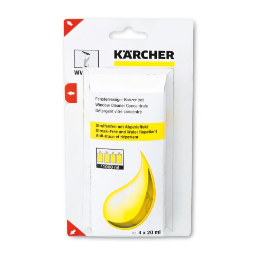 Kärcher Koncentrat za pranje prozora RM 503, 4x20 ml 62953020