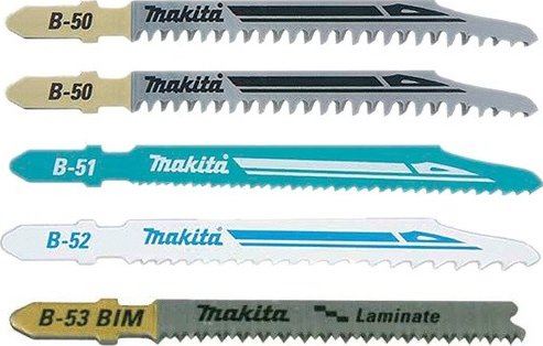 MAKITA list pile 5 kom različitih tipova B-48527