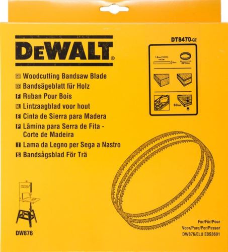 DEWALT Tračna pila za drvo i plastiku, rezbarenje, širina 4 mm DT8470