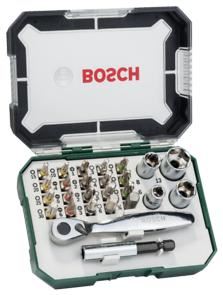 BOSCH 26-dijelni set čegrtaljki DIY 2607017563