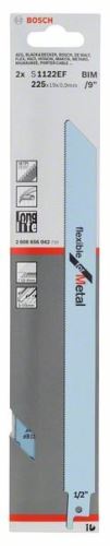 BOSCH List pile za repnu pilu S 1122 EF Flexible for Metal (2 kom) 2608656042