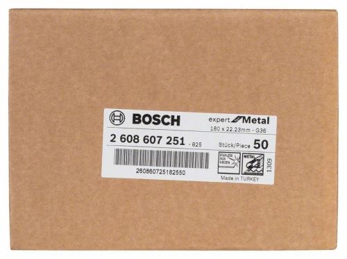 BOSCH Vlaknasta brusna ploča R444, Expert for Metal D = 115 mm; K = 24 2608605464