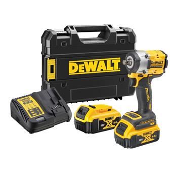 DEWALT Aku Impact odvijač 1/2'', 2x 5Ah baterija s remenom DCF921P2LRT