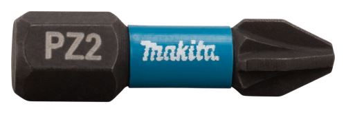 MAKITA torzijski bit 1/4" IMPACT BLACK PZ2, 25 mm 2 kom B-63644