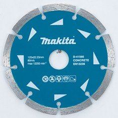 MAKITA segmentirana dijamantna rezna ploča 125x22,23 mm, 10 kom D-41595-10