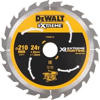 DeWALT List pile (idealan za FLEXVOLT pile), 210 x 30 mm, 24 zuba DT99565