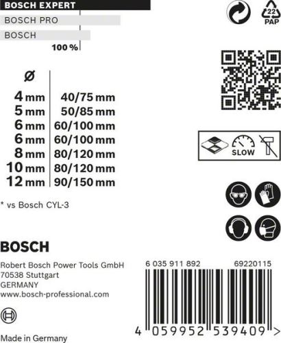 BOSCH EXPERT CYL-9 MultiConstruction 4/5/6/6/8/10/12 (7 kom) 2608900647