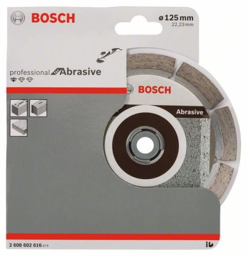 BOSCH Dijamantna rezna ploča Standard for Abrasive 125 x 22,23 x 6 x 7 mm 2608602616