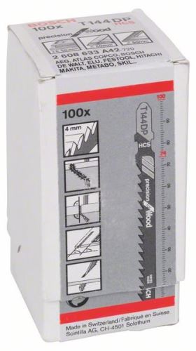 BOSCH List pile za sabljastu pilu T 144 DP Precision for Wood (100 kom) 2608633A42