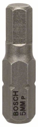 BOSCH Bit odvijač extra tvrdi Extra-Hart HEX 5, 25 mm (3 kom) 2607001726