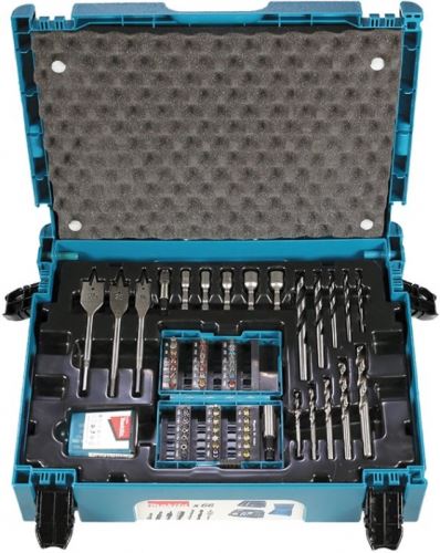 MAKITA set svrdla i nastavaka 66 kom, Makpac B-43044