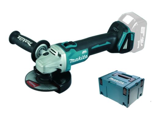 Makita Aku kutna brusilica 125mm Li-ion LXT 18V, Makpac, bez baterije DGA506ZJ