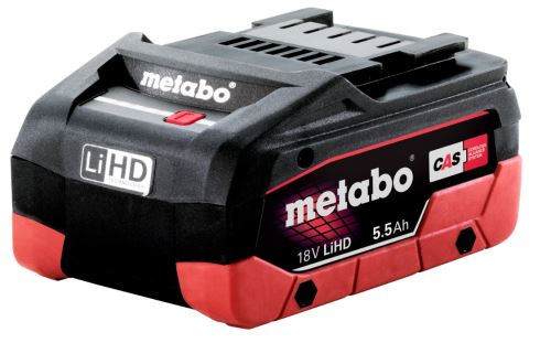 METABO baterijska ćelija LiHD 18V - 5,5 Ah 625368000