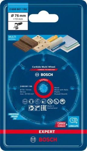 BOSCH EXPERT rezna ploča Carbide Multi Wheel 76 mm 2608901196