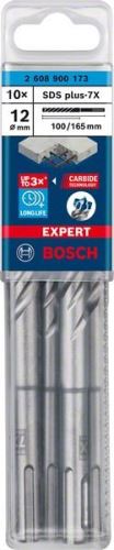 BOSCH EXPERT svrdlo SDS plus-7X, 12x100x165 10 kom 2608900173