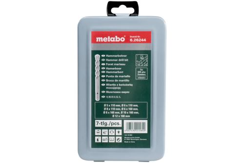 METABO SDS Plus klasični set svrdla (7 kom) 626244000