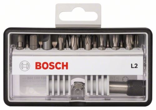 BOSCH (18+1) set bitova Robust Line, L Extra-Hart 25 mm, (18+1) set komada 2607002568