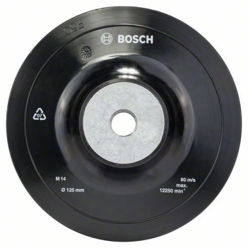 BOSCH Podložna ploča Standard M14 125 mm 125 mm, 12.500 o/min 1608601033