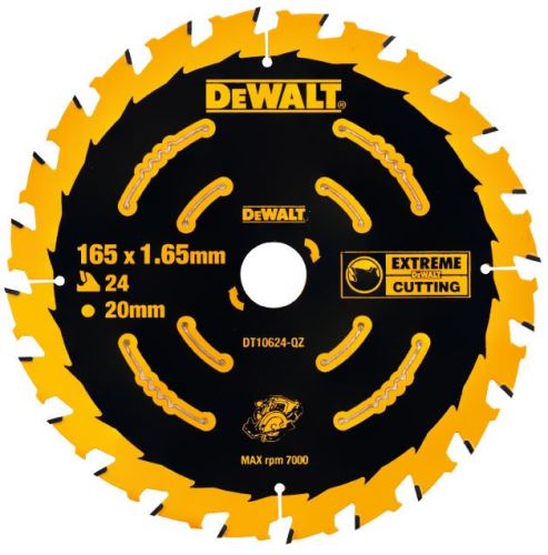 DeWALT List pile EXTREME (za akumulatorske pile), 165 x 20 mm, 24 zuba DT10624