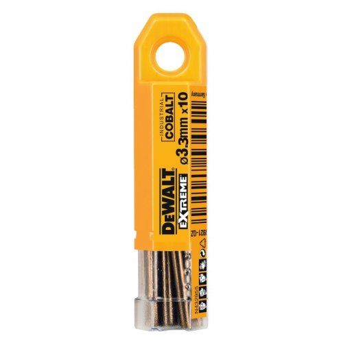 DEWALT Svrdla za metal HSS-E COBALT 3,3 x 65 mm (10 kom) DT4922