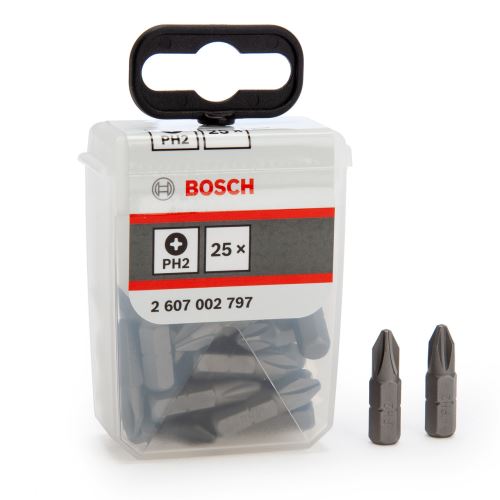 BOSCH Set bitova ExH PH2 25 mm, 25 kom, Tic Tac 2607002797