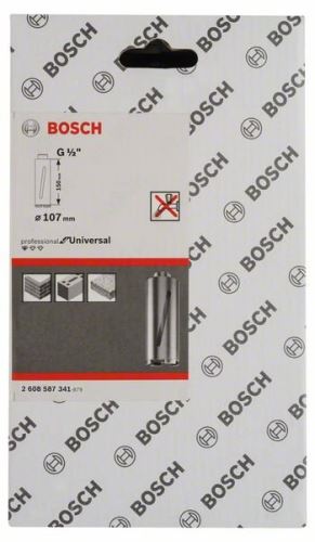 BOSCH Dijamantna burgija za suho svrdlo G 1/2" 107 mm, 150 mm, 6 segmenata, 7 mm 2608587341