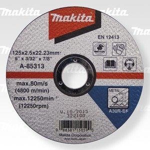 MAKITA čelični nož za rezanje 125x2,5x22,23 mm A-85313