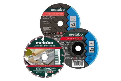 METABO početni set reznih ploča promjera 76 mm (3 kom) 626879000