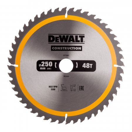 DeWALT List pile 250 x 30 mm, 48 zuba DT1957