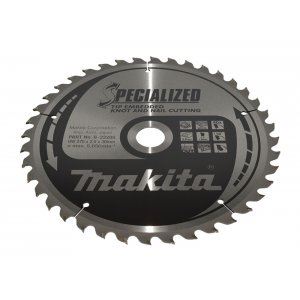 MAKITA list pile za drvo SPECIALIZED s udubljenim zubima 270x2,6x30 mm 40 zuba B-33205